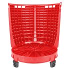 The Detail Guardz Plastic Scrub Wall - Iszapoló Tisztító Fal Piros