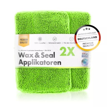 Chemicalworkz Wax/Sealant Applikátor Mikroszálas Zöld 2db