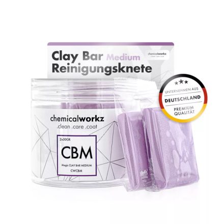 ChemicalWorkz Magic Clay Bar GYurma 2×50g Medium