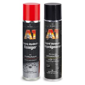 Dr. Wack A1 Kabrió Tető Tisztító & Impregnáló Szett 