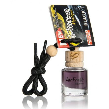 Airfresh MYSTIQUE 5ml (vödör) Black Autóillatosító