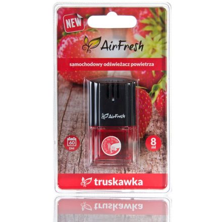 Airfresh BLISTER 8ML Strawberry Autóillatosító