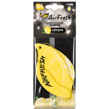 Airfresh SILVER Lemon Autóillatosító