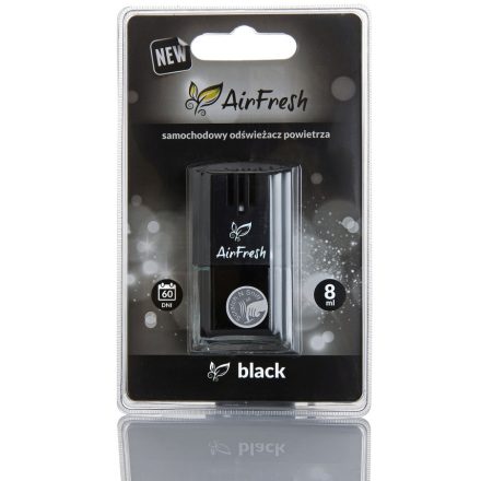 Airfresh BLISTER 8ML Black Autóillatosító
