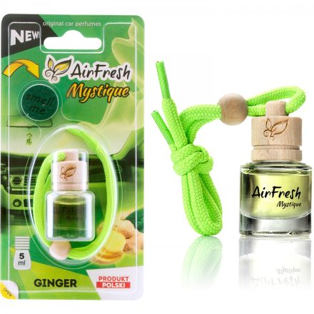 Airfresh MYSTIQUE 5ml Ginger Autóillatosító