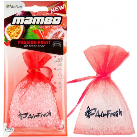 Airfresh MAMBO Passion fruit Autóillatosító 