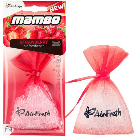 Airfresh MAMBO Strawberry Autóillatosító 