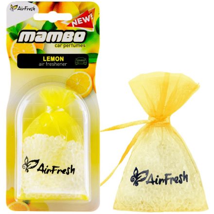 Airfresh MAMBO BLISTER Citrom Autóillatosító 