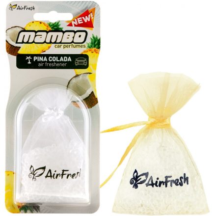 Airfresh MAMBO BLISTER Pina Colada Autóillatosító 