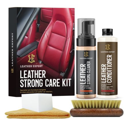Leather Expert Intenzív bőrtisztító és bőrápoló csomag  500ml