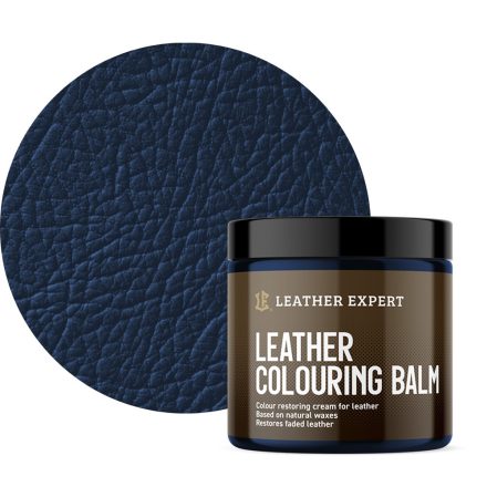 Leather Expert - Bőrszínező Balzsam Természetes Bőrre 250ml Sötét Kék