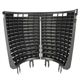   The Detail Guardz Plastic Scrub Wall - Iszapoló Tisztító Fal Fekete