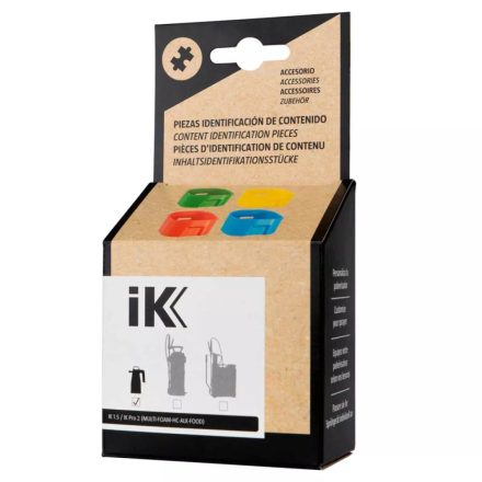 IK Sprayers Azonosító Tábla az IK 1.5 és Pro 2 Permetezők Számára