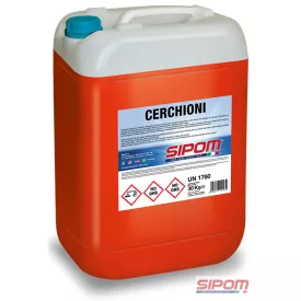 Cerchioni 30Kg - Lúgos Felnitisztító autómosók, autókozmetikák, kamionmosók számára