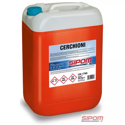 Cerchioni 30Kg - Lúgos Felnitisztító autómosók, autókozmetikák, kamionmosók számára