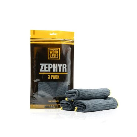 Zephyr Waffle Towel 3db - Üvegtisztító Kendő 