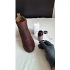 Bőrfesték - Velur. Nubuk, Analin 75ml Medium Brown