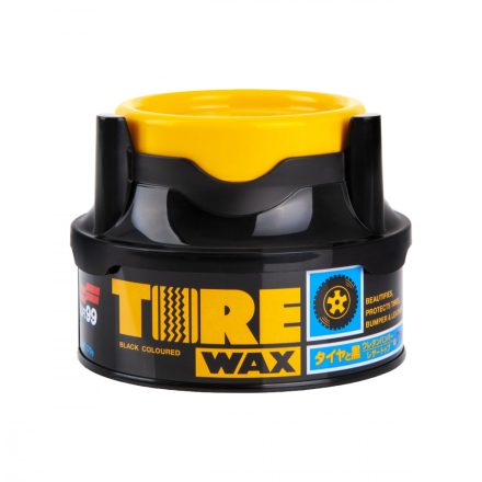 SOFT99 Tire Black Wax 170g - Fekete gumi wax 